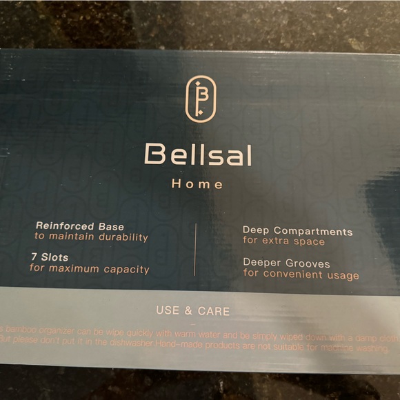 Bamboo Silverware Holder - Picture 3 of 3